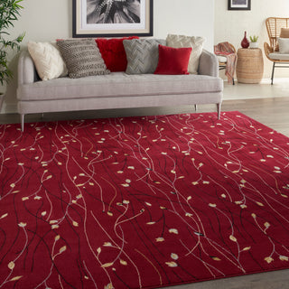 The Rug Corner Nourison Home Grafix GRF15 RED Area Rugs  