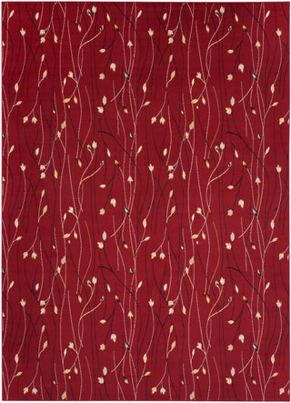The Rug Corner Nourison Home Grafix GRF15 RED Area Rugs  