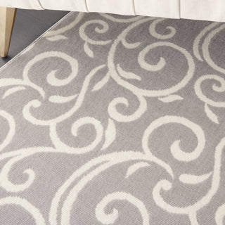 The Rug Corner Nourison Home Grafix GRF19 GREY Area Rugs  