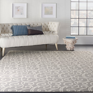 The Rug Corner Nourison Home Grafix GRF19 GREY Area Rugs  