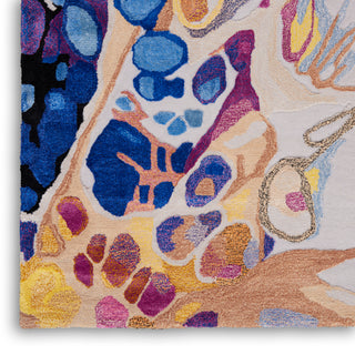 The Rug Corner Nourison Home Prismatic PRS20 GRLMT Area Rugs  