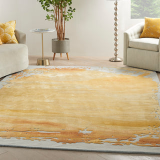 Nourison Home - Prismatic Green/Gold Area Rug PRS19