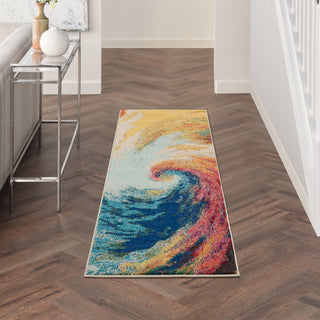 The Rug Corner Nourison Home Celestial CES07 WAVE Area Rugs  