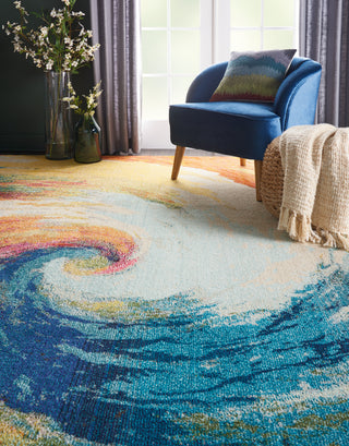 The Rug Corner Nourison Home Celestial CES07 WAVE Area Rugs  