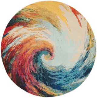 The Rug Corner Nourison Home Celestial CES07 WAVE Area Rugs  