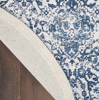 The Rug Corner Nourison Home Damask DAS06 IVNAV Area Rugs  