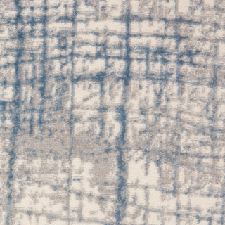 The Rug Corner Calvin Klein Calvin Klein Rush - Ivory/Blue Area Rug CK950  