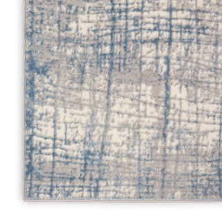 The Rug Corner Calvin Klein Calvin Klein Rush - Ivory/Blue Area Rug CK950  