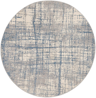 The Rug Corner Calvin Klein Calvin Klein Rush - Ivory/Blue Area Rug CK950  