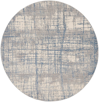 The Rug Corner Calvin Klein Calvin Klein Rush - Ivory/Blue Area Rug CK950  