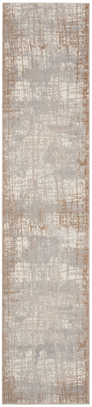 The Rug Corner Calvin Klein Calvin Klein Rush - Ivory/Taupe Area Rug CK950  