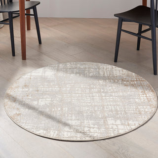 The Rug Corner Calvin Klein Calvin Klein Rush - Ivory/Taupe Area Rug CK950  