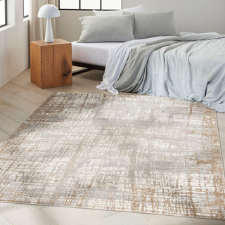 The Rug Corner Calvin Klein Calvin Klein Rush - Ivory/Taupe Area Rug CK950  