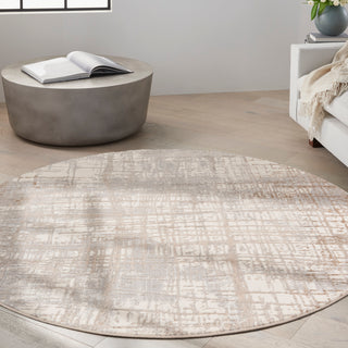The Rug Corner Calvin Klein Calvin Klein Rush - Ivory/Taupe Area Rug CK950  