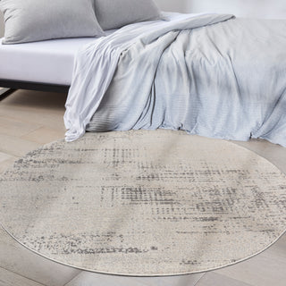 The Rug Corner Calvin Klein Calvin Klein Rush - Ivory/Grey Area Rug CK953  