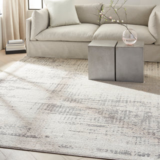 The Rug Corner Calvin Klein Calvin Klein Rush - Ivory/Grey Area Rug CK953  