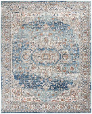 The Rug Corner Nourison Home Nourison Home - Quarry Ivory/Blue Area Rug QUA11  