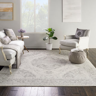 The Rug Corner Nourison Home Tranquil TRA05 IVGRY Area Rugs  