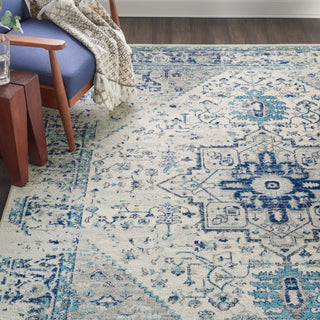 The Rug Corner Nourison Home Tranquil TRA06 IVLTB Area Rugs  