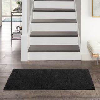 The Rug Corner Nourison Home Nourison Home - Nourison Essentials Black Area Rug NRE01  