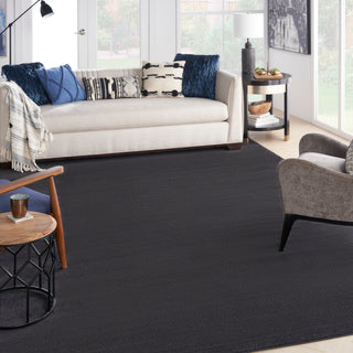 The Rug Corner Nourison Home Nourison Home - Nourison Essentials Black Area Rug NRE01  