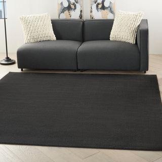 The Rug Corner Nourison Home Nourison Home - Nourison Essentials Black Area Rug NRE01  