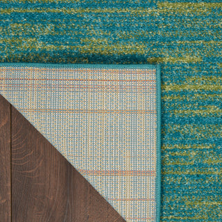 The Rug Corner Nourison Home Nourison Home - Nourison Essentials Blue/Green Area Rug NRE01  