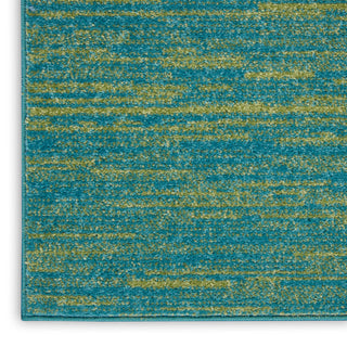 The Rug Corner Nourison Home Nourison Home - Nourison Essentials Blue/Green Area Rug NRE01  