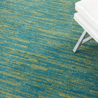 The Rug Corner Nourison Home Nourison Home - Nourison Essentials Blue/Green Area Rug NRE01  