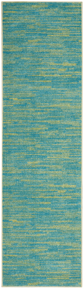 The Rug Corner Nourison Home Nourison Home - Nourison Essentials Blue/Green Area Rug NRE01  