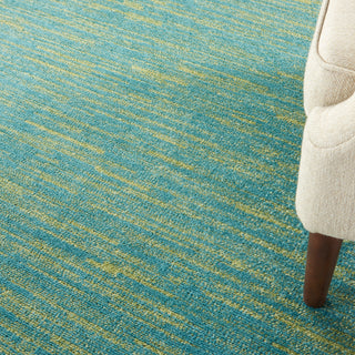 The Rug Corner Nourison Home Nourison Home - Nourison Essentials Blue/Green Area Rug NRE01  