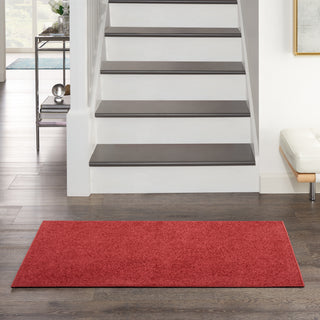 The Rug Corner Nourison Home Nourison Home - Nourison Essentials Black/Red Area Rug NRE01  