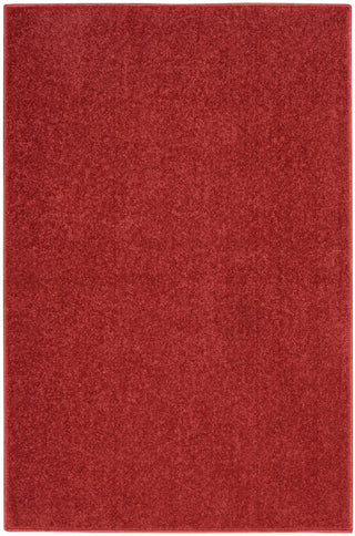 The Rug Corner Nourison Home Nourison Home - Nourison Essentials Black/Red Area Rug NRE01  