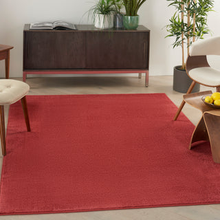 The Rug Corner Nourison Home Nourison Home - Nourison Essentials Black/Red Area Rug NRE01  