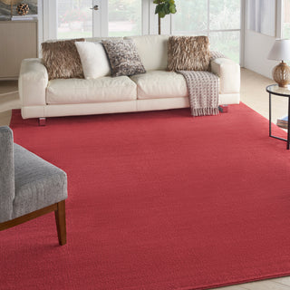 The Rug Corner Nourison Home Nourison Home - Nourison Essentials Black/Red Area Rug NRE01  