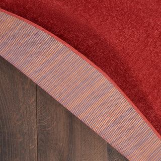 The Rug Corner Nourison Home Nourison Home - Nourison Essentials Black/Red Area Rug NRE01  