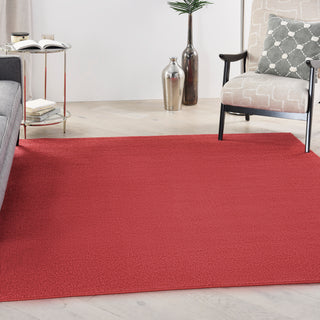 The Rug Corner Nourison Home Nourison Home - Nourison Essentials Black/Red Area Rug NRE01  