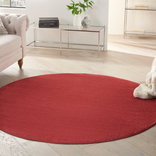 The Rug Corner Nourison Home Nourison Home - Nourison Essentials Black/Red Area Rug NRE01  