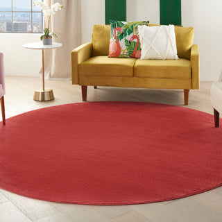 The Rug Corner Nourison Home Nourison Home - Nourison Essentials Black/Red Area Rug NRE01  