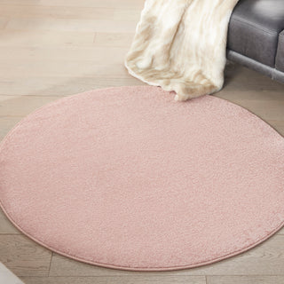 The Rug Corner Nourison Home Nourison Essentials NRE01 PINK Area Rugs  