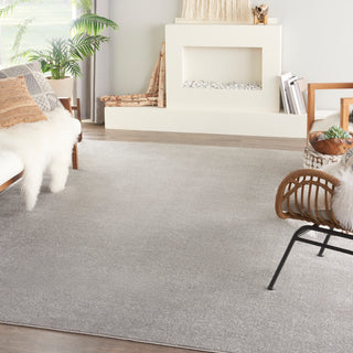 The Rug Corner Nourison Home Nourison Home - Nourison Essentials Silver/Green Area Rug NRE01  