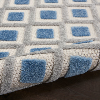 The Rug Corner Nourison Home Aloha ALH26 BLGRY Area Rugs  