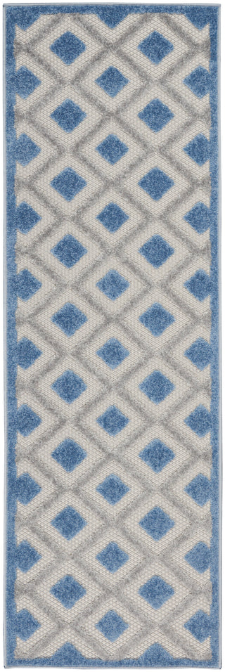The Rug Corner Nourison Home Aloha ALH26 BLGRY Area Rugs  