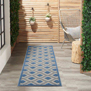 The Rug Corner Nourison Home Aloha ALH26 BLGRY Area Rugs  