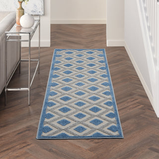 The Rug Corner Nourison Home Aloha ALH26 BLGRY Area Rugs  