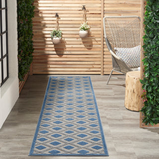 The Rug Corner Nourison Home Aloha ALH26 BLGRY Area Rugs  