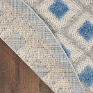 The Rug Corner Nourison Home Aloha ALH26 BLGRY Area Rugs  
