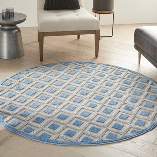 The Rug Corner Nourison Home Aloha ALH26 BLGRY Area Rugs  