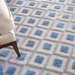 The Rug Corner Nourison Home Aloha ALH26 BLGRY Area Rugs  