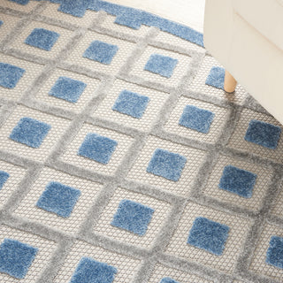 The Rug Corner Nourison Home Aloha ALH26 BLGRY Area Rugs  